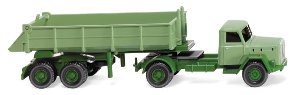WIK067703 - MAGIRUS Saturn 4x2 with semi skip 2 axles - 1