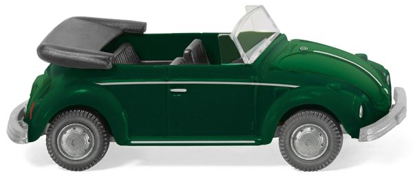 WIK080208 - VW beetle green cabriolet - 1