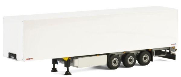WSI03-1072 - 3 axles box trailer Schmitz Cargobull white - 1
