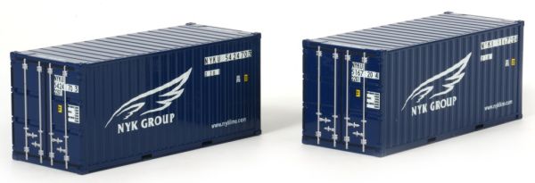 WSI04-1124 - 2 20 Feet Containers NYK LOGISTICS - COMING SOON - 1