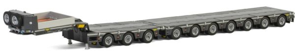 WSI04-2032 - Extendable low bed trailer with Broshuis 3-axle dolly - 1