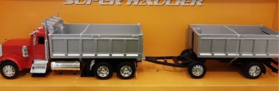WEL39944-2G - PETERBILT 379 tipper truck with tipper trailer - 1