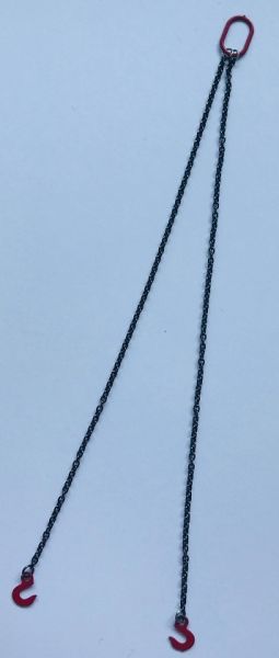 YCC311-R - Lifting Sling With 2 Legs of 12cm Red - 1