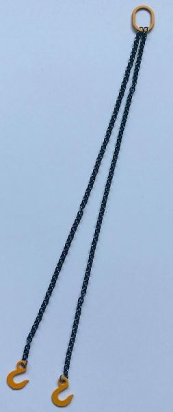 YCC313-Y - Lifting Sling With 2 Legs of 12cm Yellow - 1
