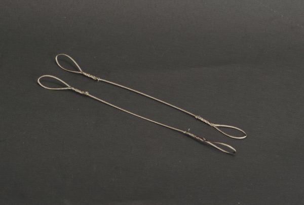 YCC360-2 - Lifting cable Wire rope set of 2 pieces 1.0 mm x 16 cm - 1