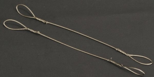 YCC363-1 - 2 cables de levage 0,8mm x 12cm - 1