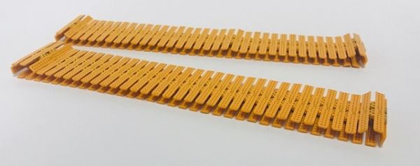 YCC522-3 - Crane track set LIEBHERR LR 1600 Yellow RAL 1007 - 1