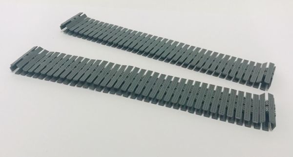 YCC523-1 - Track set for crane LIEBHERR LR 1750 Gray RAL 7012 - 1