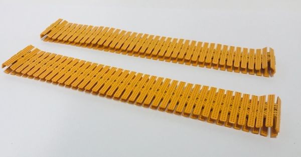 YCC523-3 - Crane track set LIEBHERR LR 1750 Yellow RAL 1007 - 1