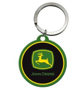MCN000048047 - Round John Deere Logo Keychain