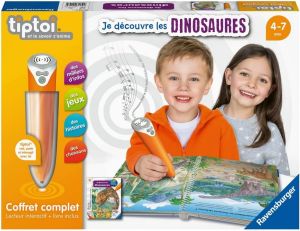 RAV001439 - TIPTOI box with interactive pen - I discover dinosaurs