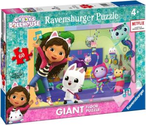 RAV031801 - 60 Piece Puzzle GABBY'S and the Magic House – Gabby and her friends