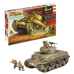REV03369 - Sherman M4 tank - 75 years of model building to assemble and paint