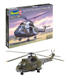 REV03758 - WESTLAND Puma HC.1 SA 330 military helicopter - assembly and painting required