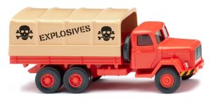WIK042701 - MAGIRUS 4x2 tarpaulin truck