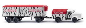 WIK049204 - MERCEDES-BENZ L 3500 with trailer - Circus