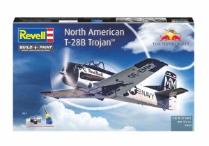 REV05635 - North American T-28B Trojan aircraft model kit (includes paint)