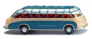 WIK073005 - SETRA S8 bus - Beige and azure blue