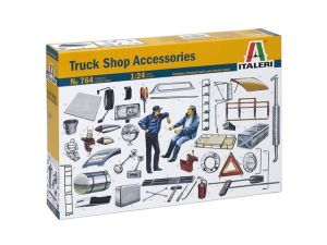 ITA0764 - Truck workshop accessories to assemble and paint