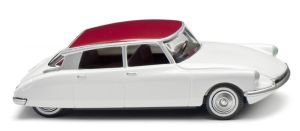 WIK080713 - CITROEN ID 19 White with ruby red roof