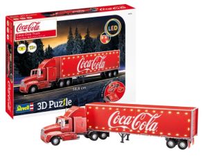 REV00152 - 3D Led Puzzle 168 Pieces COCA COLA Truck