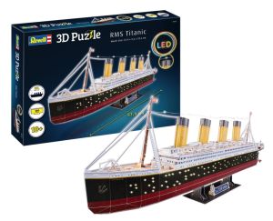 REV00154 - 3D Puzzle Led Edition 266 Pieces RMS TITANIC