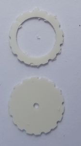 MCP-011 - 4 Spacers. 2 side roller bars type 1