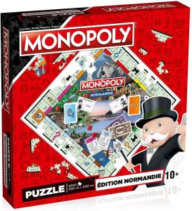 WIN01702 - 1000 Piece Puzzle MONOPOLY Normandy