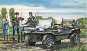 ITA0313 - Schwimmwagen vehicle to assemble and paint