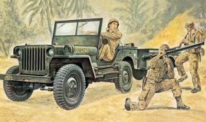 ITA0314 - JEEP Willys to assemble and paint