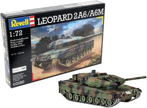 REV03180 - LEOPARD 2A6/A6M tank to assemble and paint