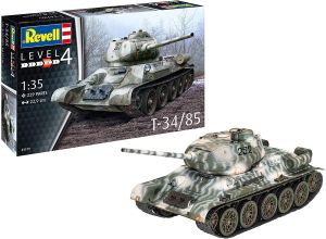 REV03319 - Tank T-34/85 to assemble and paint