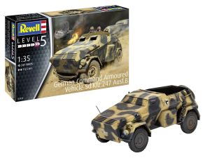 REV03335 - German armoured vehicle Sd.Kfz.247 Ausf.B to assemble and paint