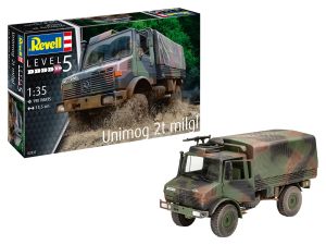 REV03337 - UNIMOG 2T milgl to be assembled and painted