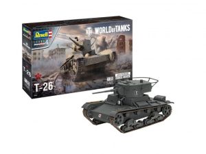 REV03505 - Tank T-26 WORLD OF TANKS to assemble and paint