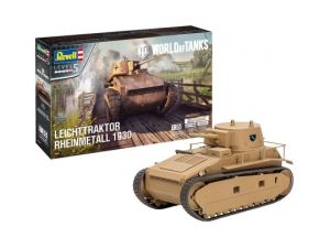 REV03506 - Tank Leichttraktor Rheinmetall 1930 WORLD OF TANKS to assemble and paint