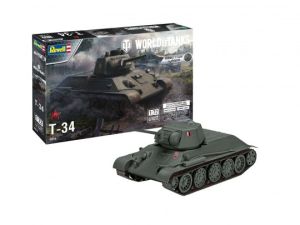 REV03510 - Tank T-34 WORLD OF TANKS to assemble and paint