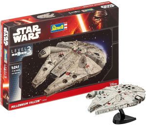 REV03600 - Millennium Falcon STAR WARS spaceship to assemble and paint