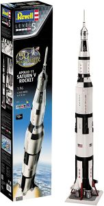 REV03704 - Apollo 11 Saturn V Rocket with Buildable Paint