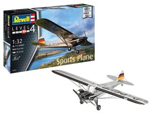 REV03835 - Sports Plane glider to assemble and paint