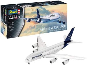 REV03872 - Airplane Airbus A380-800 Lufthansa NEW LIVERY to assemble and paint