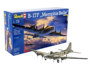 REV04279 - Airplane B-17F Memphis Belle to assemble and paint