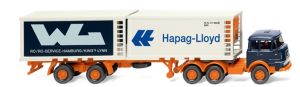 WIK052201 - KRUPP 6x2 with tray and container fridge HAPAG LLOYD / WL