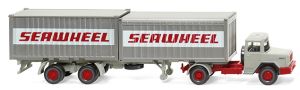 WIK052402 - MAGIRUS 4x2 with SEAWHEEL container trailer
