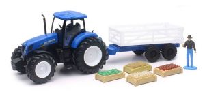 NEW05523A - NEW HOLLAND T7 270 with trailer and accessories