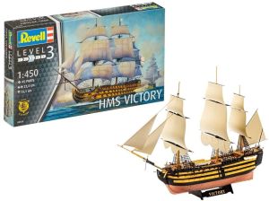 REV05819 - HMS Victory boat to assemble and paint