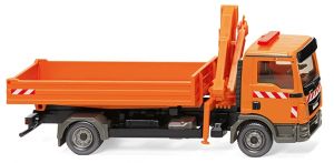 WIK067505 - MAN TGL Euro 6 with grab and municipal crane