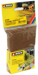 NOC07225 - Fine flock medium brown