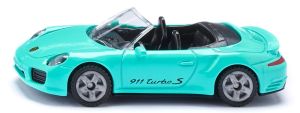 SIK1117 - Blue PORSCHE 911 Turbo Cabriolet in blister pack