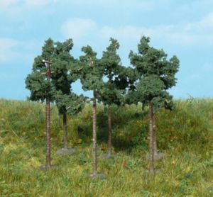 HEK1152 - 6 Pine trees 6 cm